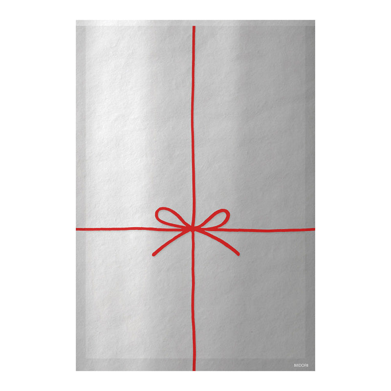 CHOTTO Cl Faced Bag Metallic Front Print Ribbon Rd