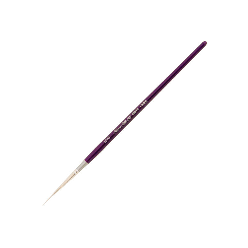 SILVER Silk 88 8807S Short-Script Liner 10/0