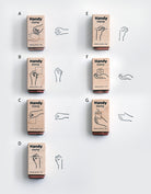 PLAIN Handy Rubber Stamps-F