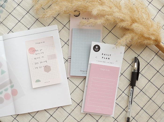 SUATELIER Sticky Memo No.1904: Daily Plan.04