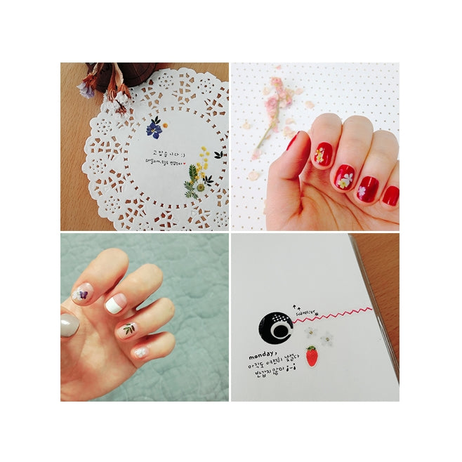 SUATELIER Stickers No.1050: Deco Flower