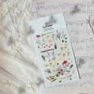 SUATELIER Stickers No.1089: Flower Letter