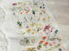 SUATELIER Stickers No.1089: Flower Letter