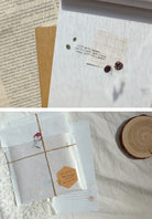 SUATELIER Stickers No.1089: Flower Letter