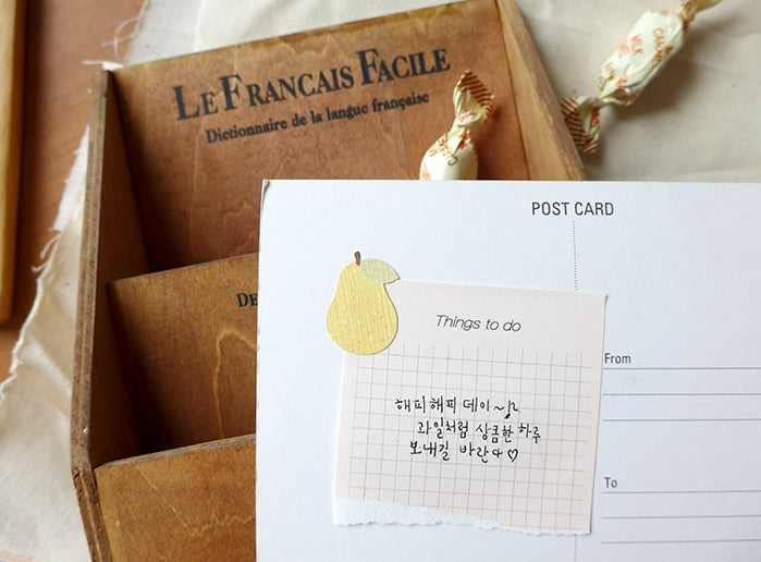 SUATELIER Stickers No.1074: Fresh Fruit
