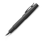FABER-CASTELL DESIGN e-motion Pure Black Fountain Pen-Fine Default Title