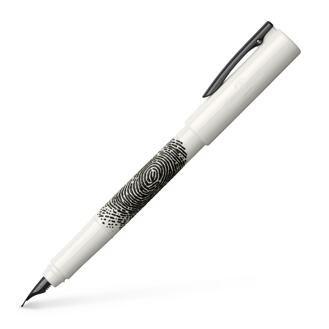 FABER-CASTELL DESIGN WRITink "Print" White Fountain Pen-Medium Default Title