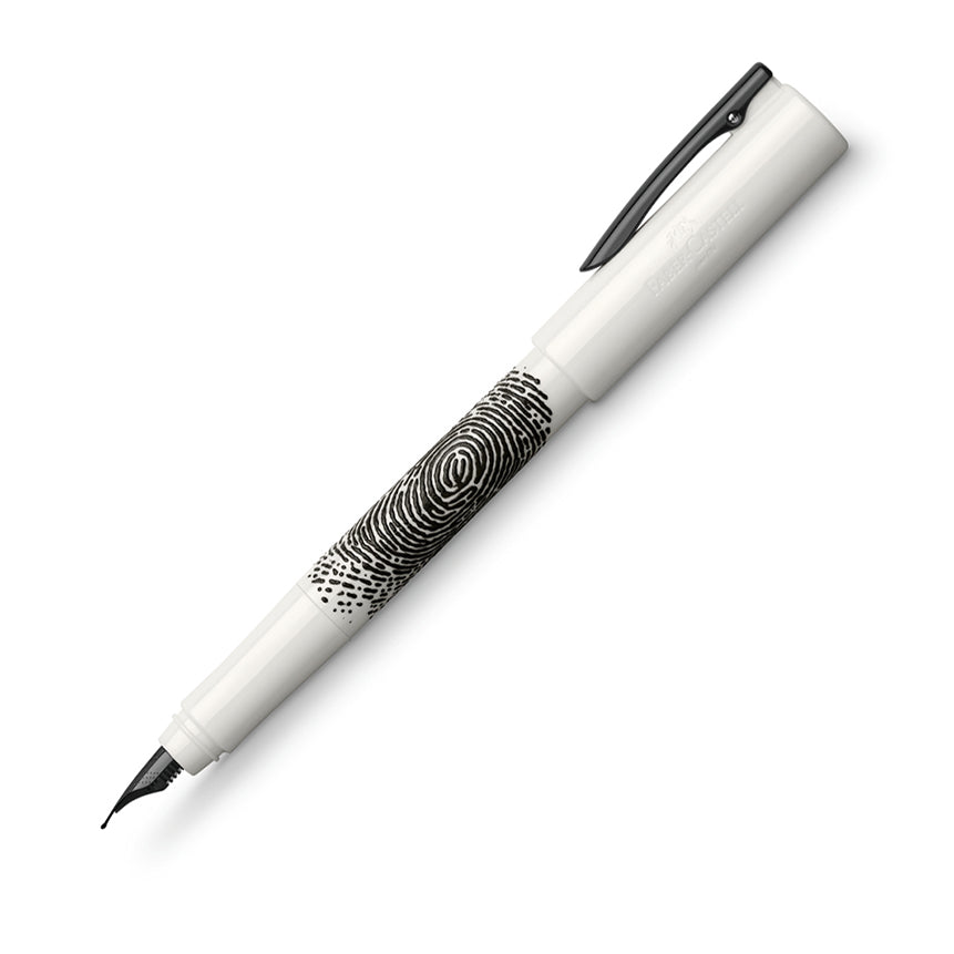 FABER-CASTELL DESIGN WRITink "Print" White Fountain Pen-Fine Default Title