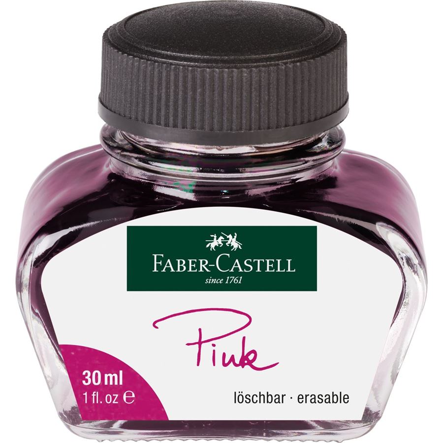FABER-CASTELL Ink Bottle 30ml Pink Default Title