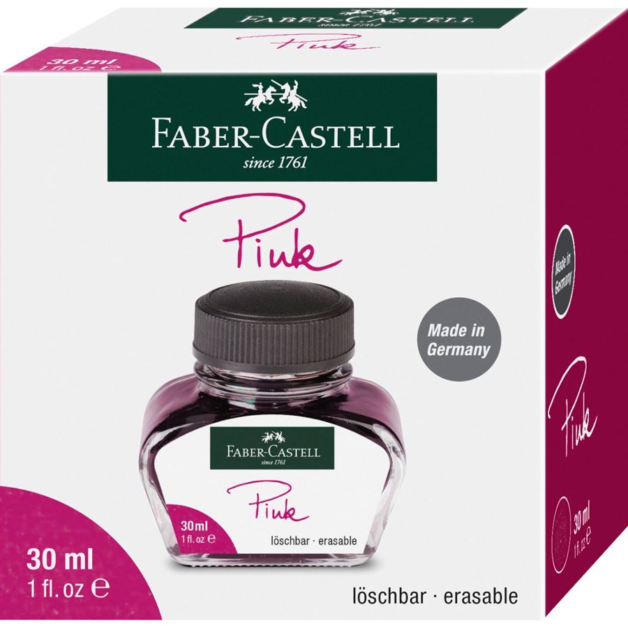 FABER-CASTELL Ink Bottle 30ml Pink Default Title
