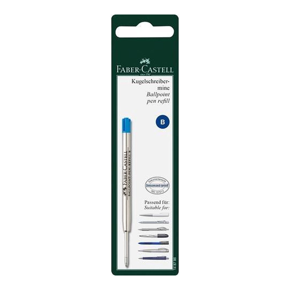 FABER-CASTELL Ball Pen Refill 148786 Blue B in BC