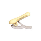 KOKUYO Karu Cut Ring Clip 20-25mm Pastel Yellow Default Title