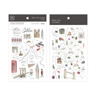 MU Print-On Sticker 2s 068-Travel Around The World