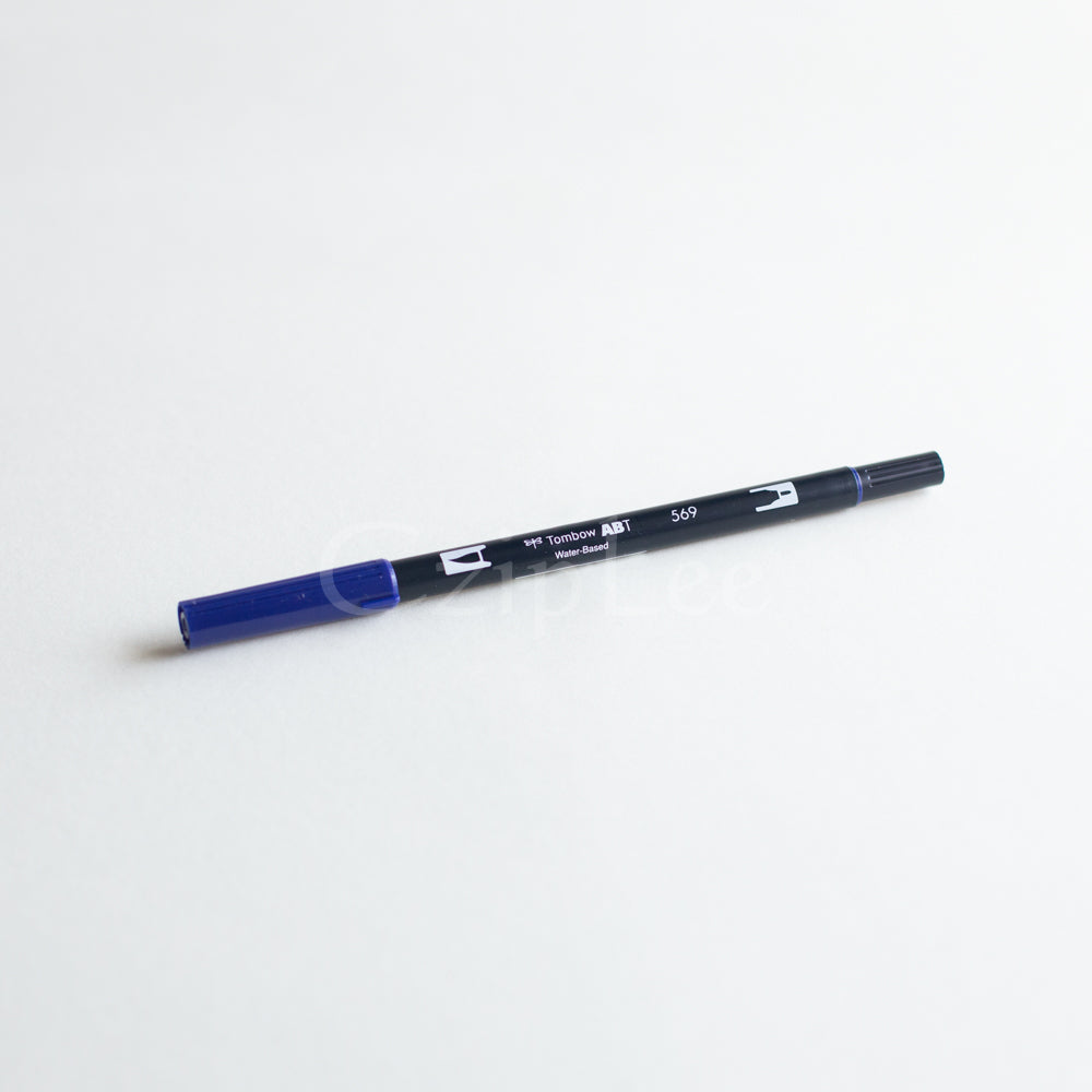 TOMBOW ABT Dual Brush Pen 569-Jet Blue