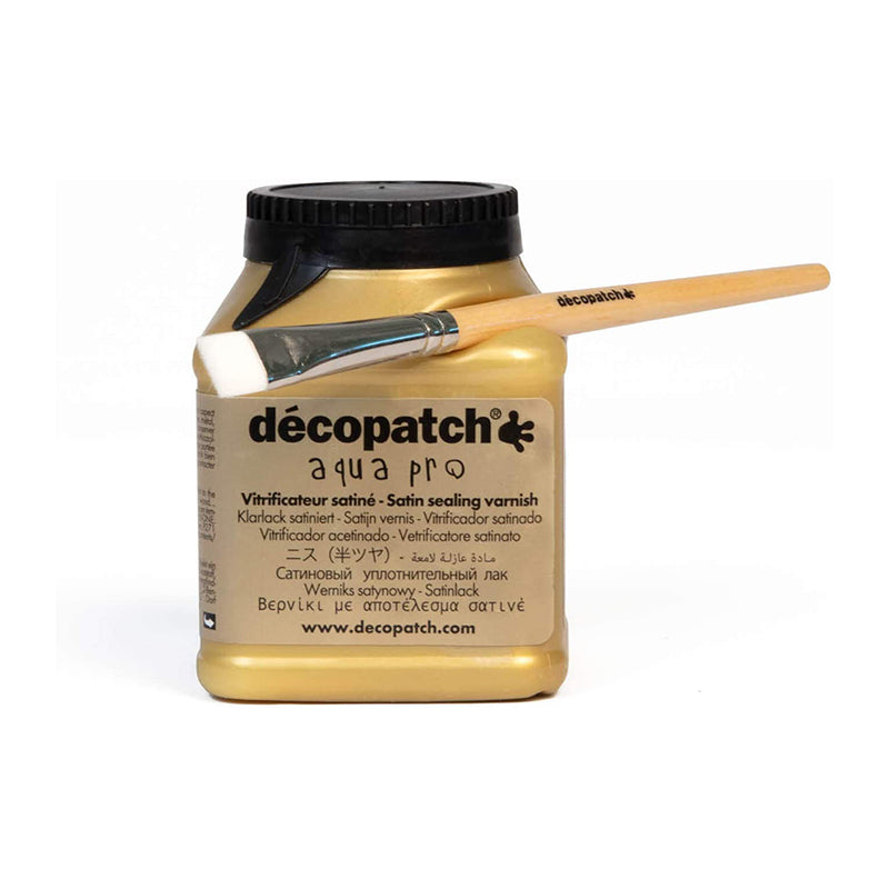 DECOPATCH Aquapro Satin Varnish 180ml Default Title