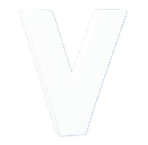 DECOPATCH Objects:Letters 12cm-Letter V Default Title