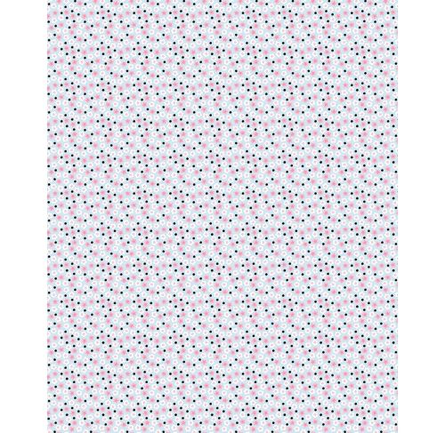 DECOPATCH Paper:Blue 661 Flowers-Pink & White Default Title