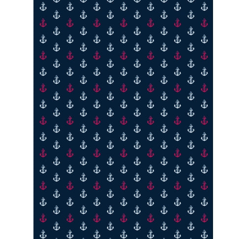 DECOPATCH Paper:Blue 765 Anchors-Blue Red Default Title