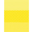 DECOPATCH Paper:Gingham/Dots/Stripes 545-Yellow Default Title