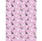 DECOPATCH Paper:Pink 768 Llamas-Black & White Default Title