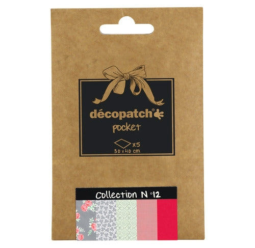 DECOPATCH Papers:Deco Pocket 5s 30x40cm No.12 Default Title