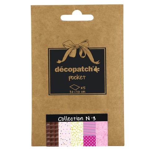 DECOPATCH Papers:Deco Pocket 5s 30x40cm No.3 Default Title