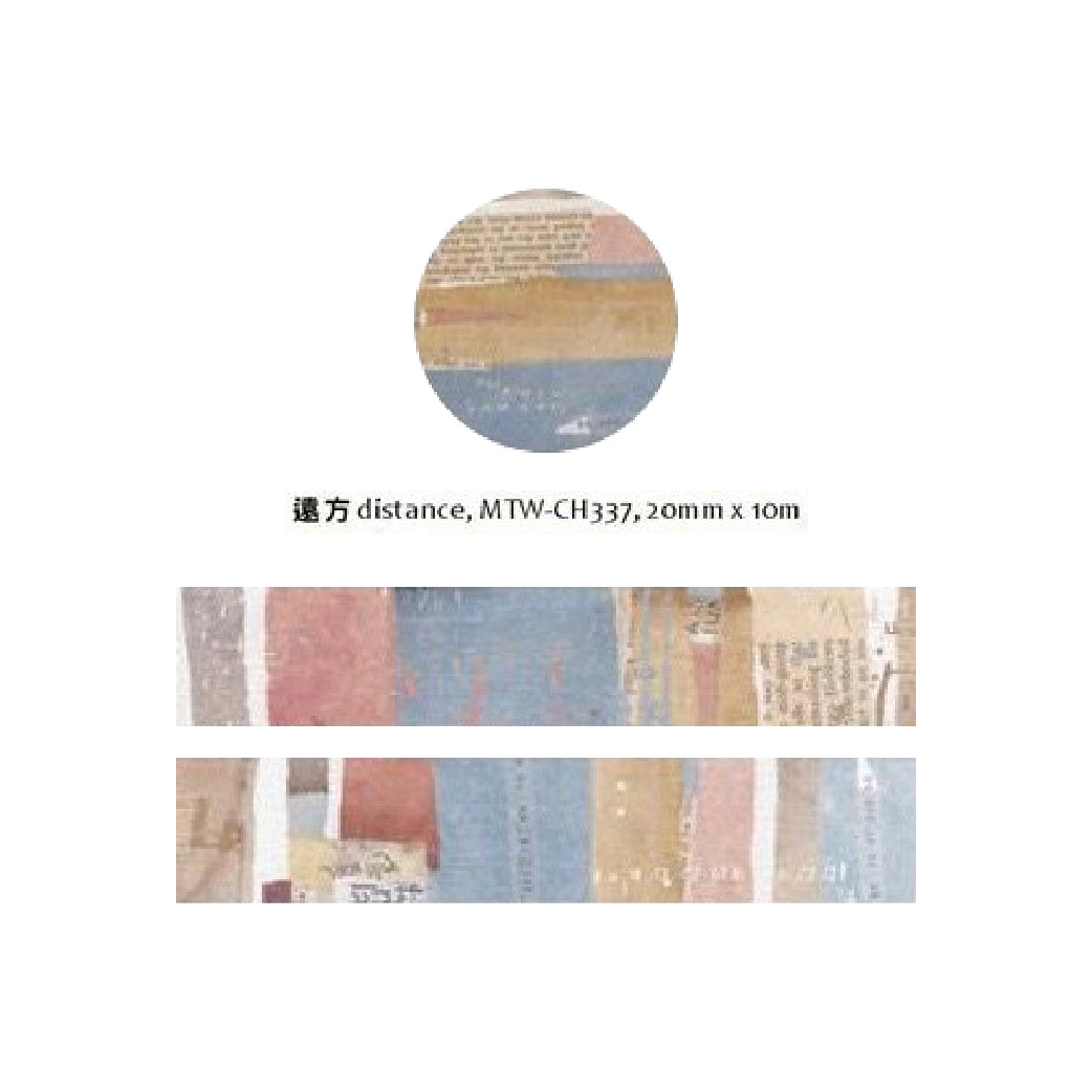 CHAMIL GARDEN Spring 2019 Washi Tape-Distance