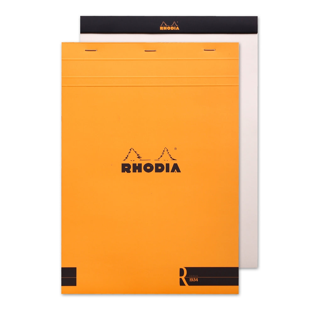 RHODIA Basics Le R No.18 A4 210x297mm Plain Orange Default Title