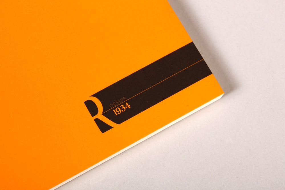 RHODIA Basics Le R No.18 A4 210x297mm Plain Orange Default Title