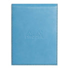RHODIArama Notepad Cover+No.12 5x5 Sq Turquoise Blue