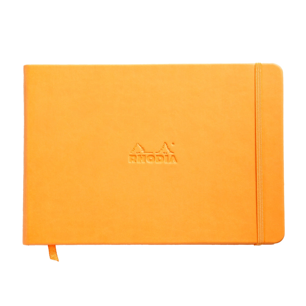RHODIA Boutique Webnotebook A5 L Lined Orange Default Title