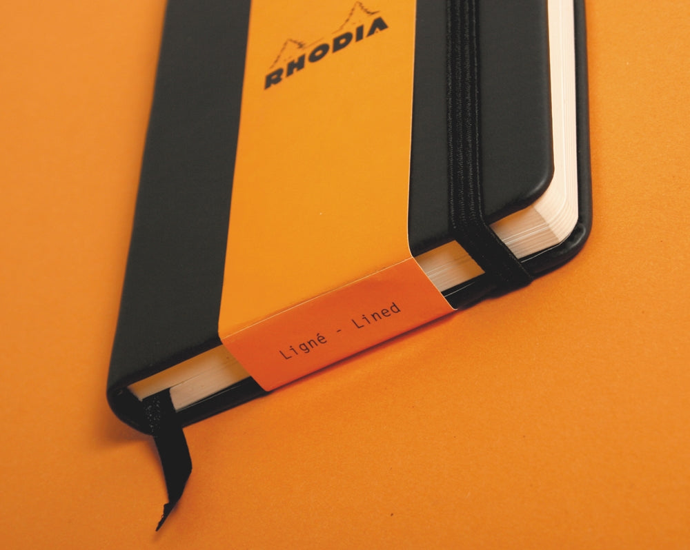 RHODIA Boutique Webnotebook A6 Plain Black Default Title