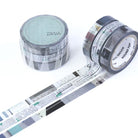 CHAMIL GARDEN Washi Tape Set 8mm-Tono