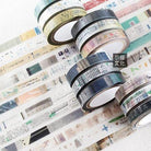 CHAMIL GARDEN Washi Tape Set 8mm-Sangosyu