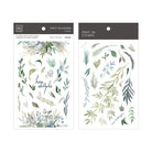 MU Print-On Sticker 2s 074-Greenish Leaves