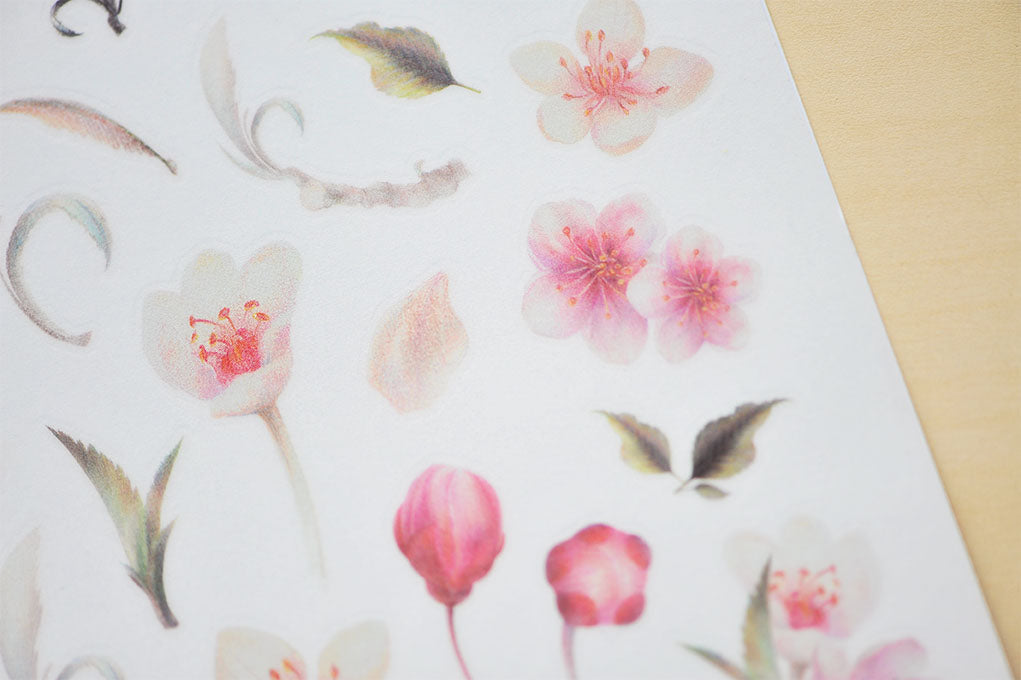 MU Print-On Sticker 2s 075-Spring Blossoms