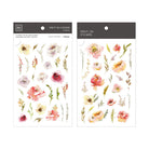 MU Print-On Sticker 2s 073-Peony&Thistle