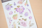 MU Print-On Sticker 2s 071-Purple Lilac Roses