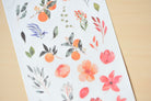 MU Print-On Sticker 2s 070-Reddish Orange