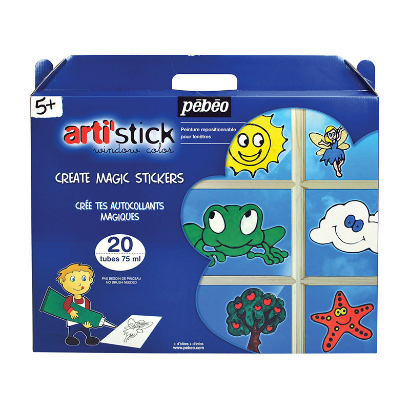 PEBEO artistick Super Kit Windowcolour 20x75ml++