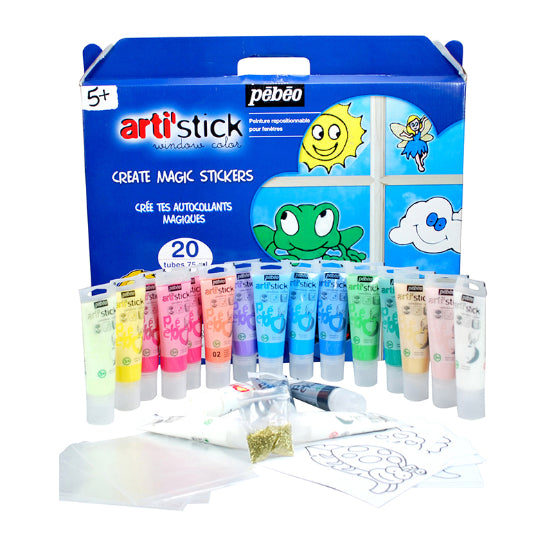 PEBEO artistick Super Kit Windowcolour 20x75ml++