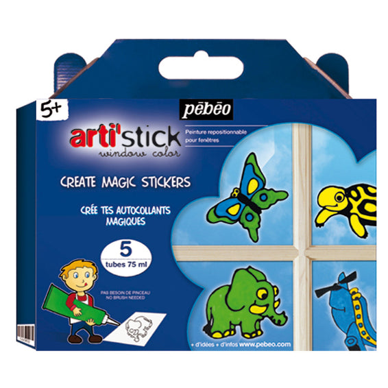 PEBEO artistick Starter Kit Windowcolour 5x75ml++