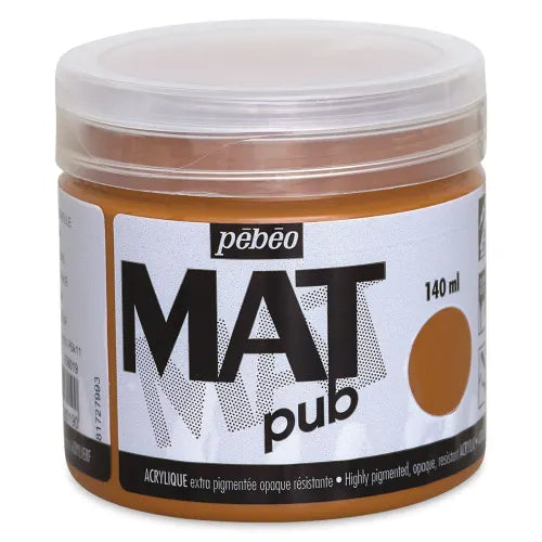 PEBEO Mat Pub Acrylic 140ml Raw Sienna