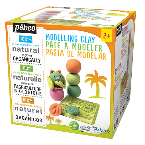 PEBEO Modelling Clay Tropical Stamp Case of 4