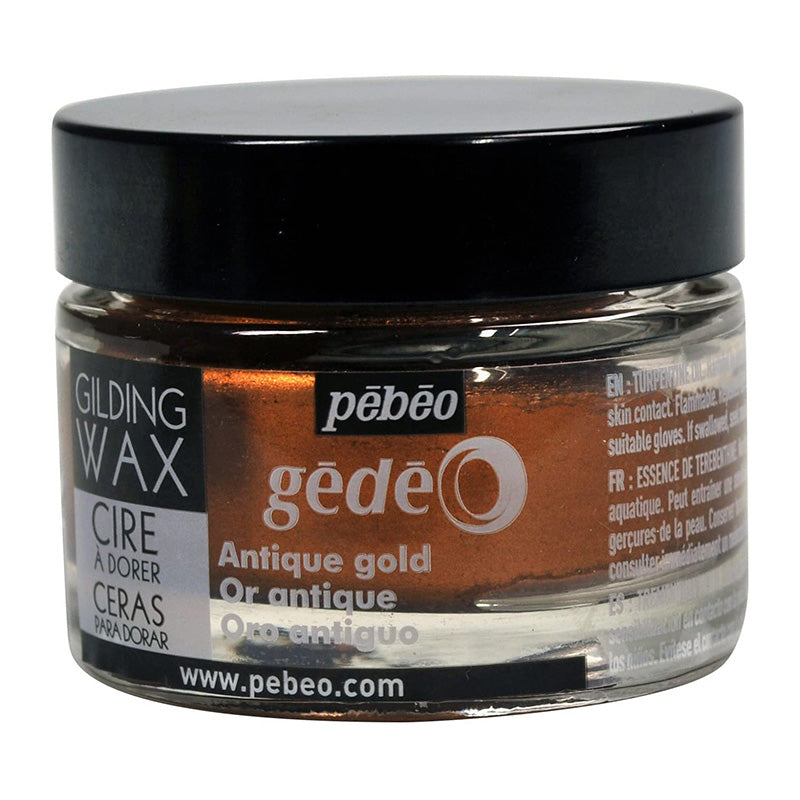 PEBEO gedeo Gilding Wax 30ml Antique Gold
