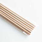 Round Pine Wood Stick 300mmx10mm 6s