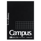 KOKUYO Campus Black Memo Pad A7 70s 5mm Grid Default Title