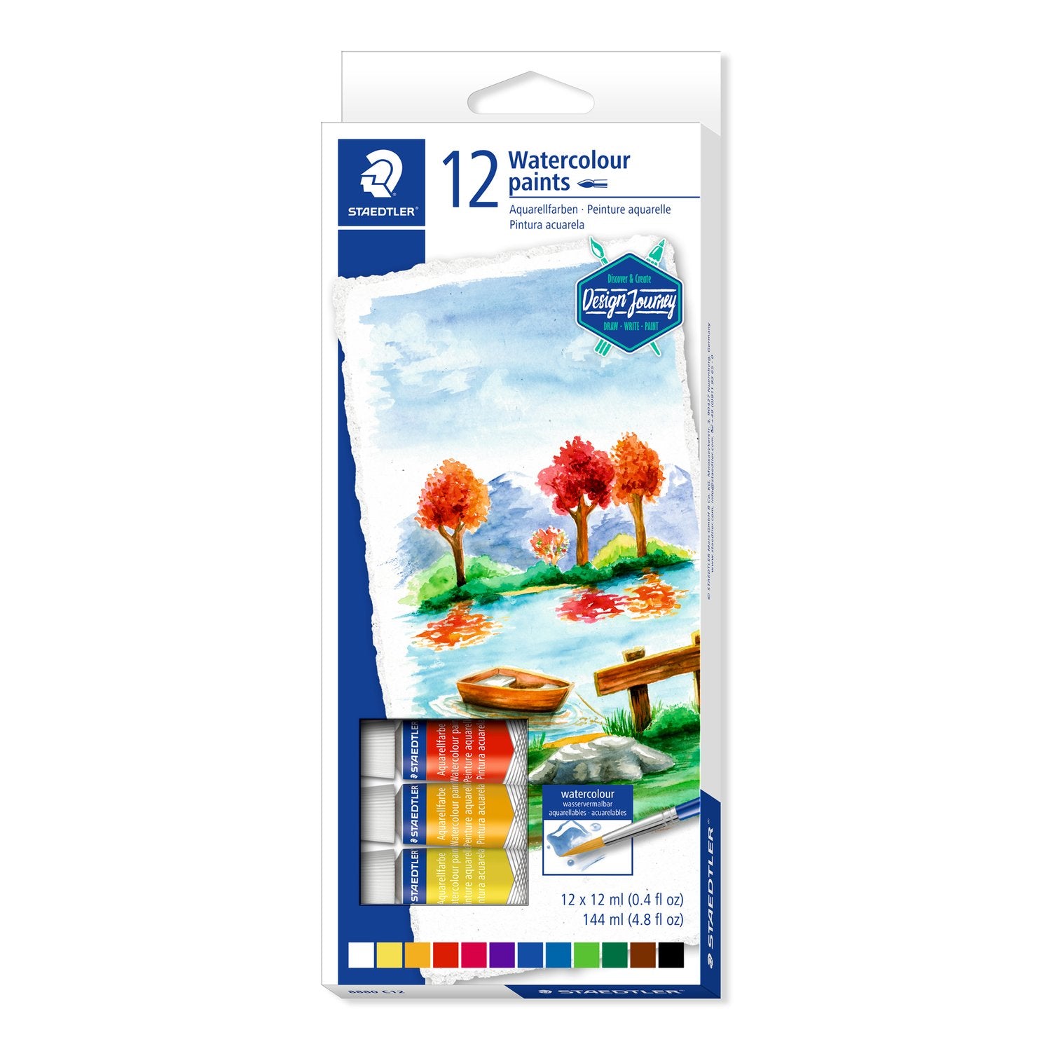 STAEDTLER Watercolour Paints 12 colours