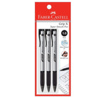 FABER-CASTELL Grip X10 1.0mm 547606 Black 3BC