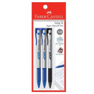 FABER-CASTELL Grip X10 1.0mm 547607 2Blue/1Black 3BC
